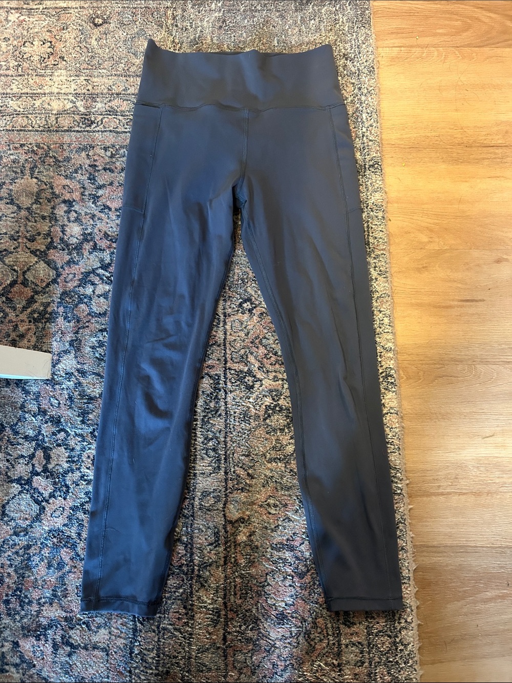 Vuori slate blue studio pocket High-Rise Performance Leggings